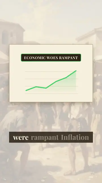 Make causes visible: frame from the The fall of Rome example